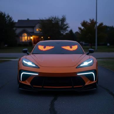 NovaMotor Flexible Screen LED Car Windshield Eyes
